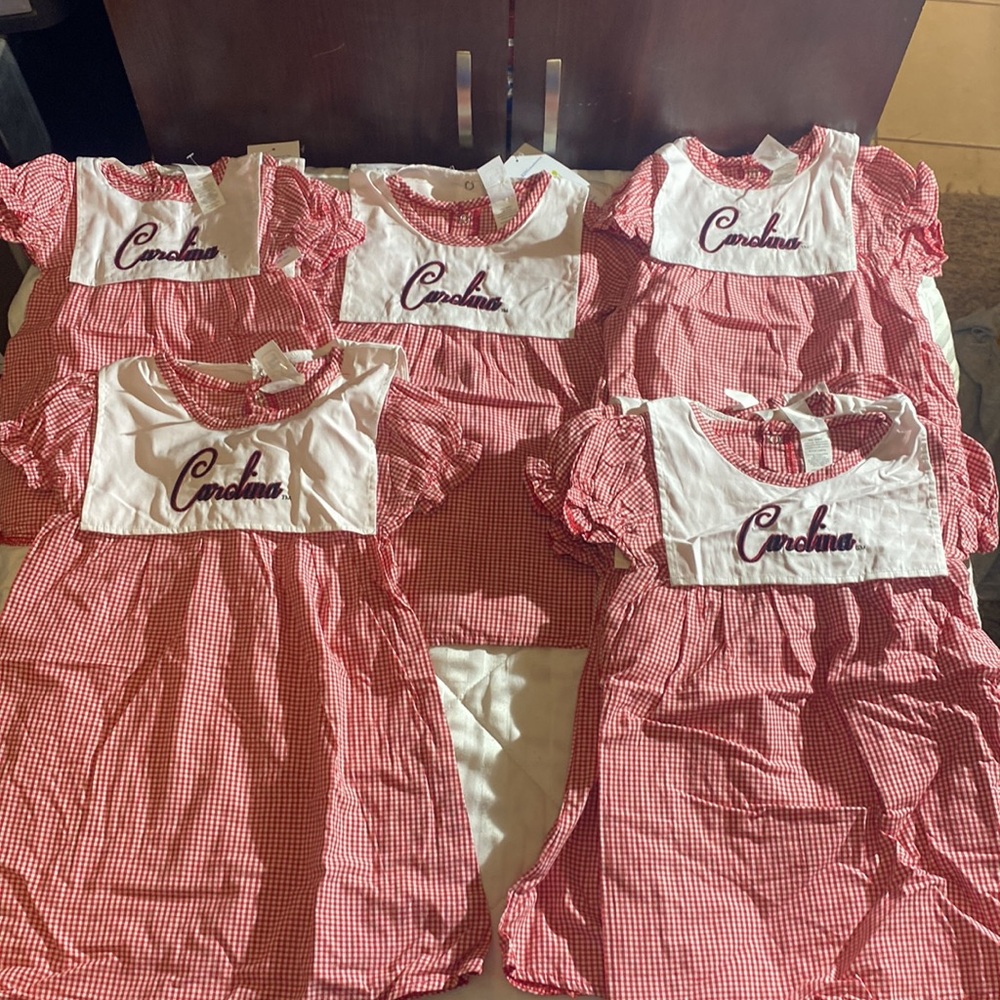 South Carolina Gamecocks Multiple Sizes Of Cheer Dresses! Brand New